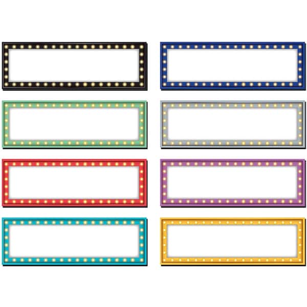 Roomfactory Marquee Labels Magnetic Accents, 3PK RO1740447 - main